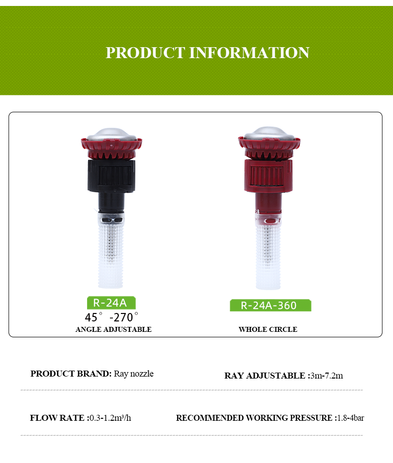 Irrigation nozzle